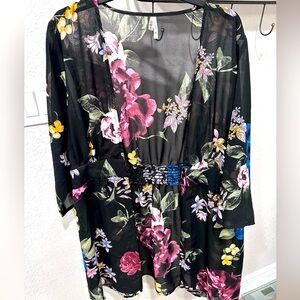 Floral cover up
